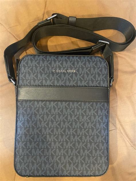 michael kors sling bag men|michael kors men's laptop bag.